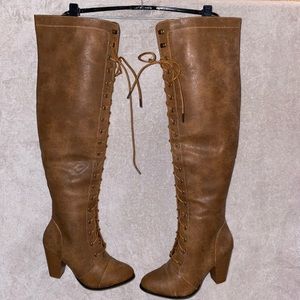 Thigh-high Boots Never Worn